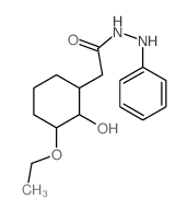 2-(3-ethoxy-2-hydroxy-cyclohexyl)-N-phenyl-acetohydrazide Structure