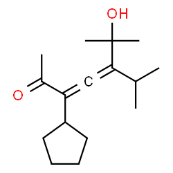 3-Cyclopentyl-6-hydroxy-6-methyl-5-isopropyl-3,4-heptadien-2-one picture