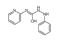 1-anilino-3-pyridin-2-ylurea结构式