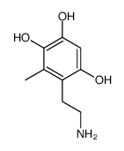 5-(2-aminoethyl)-6-methylbenzene-1,2,4-triol结构式