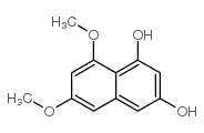 6,8-二甲氧基-1,3-萘二醇结构式