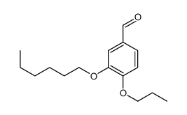 3-hexoxy-4-propoxybenzaldehyde Structure