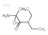 2-Amino-N,N-diethyl-2-methylpropanamidehydrochloride结构式