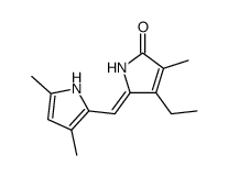 8-des-ethylkryptopyrromethenone结构式
