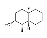 (+/-)-1t,4a-Dimethyl-(4ar,8at)-decahydro-[2c]naphthol结构式