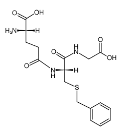 S-benzylglutathione structure