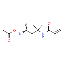 O-acetyl-N-[3-(acryloylamino)-1,3-dimethylbutyl]hydroxylamine结构式