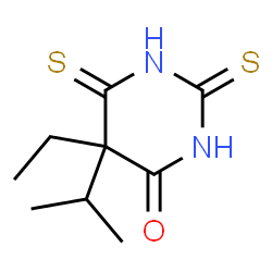 4(1H)-Pyrimidinone,5-ethyltetrahydro-5-(1-methylethyl)-2,6-dithioxo-(9CI) picture