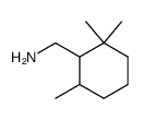 C-(2,2,6-trimethyl-cyclohexyl)-methylamine结构式