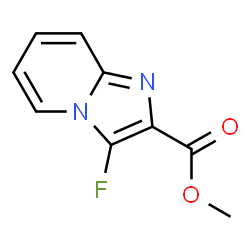 3-FLUORO-IMIDAZO[1,2-A]PYRIDINE-2-CARBOXYLIC ACID METHYL ESTER Structure