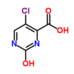 5-Chloro-2-oxo-1,2-dihydro-4-pyrimidinecarboxylic acid Structure