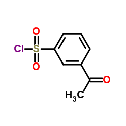 3-Acetylbenzenesulfonyl chloride Structure