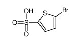 5-bromothiophene-2-sulfonic acid结构式