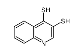 quinoline-3,4-dithiol结构式