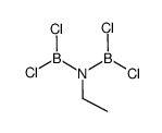 1,1-dichloro-N-(dichloroboranyl)-N-ethylboranamine Structure