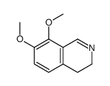 7,8-dimethoxy-3,4-dihydroisoquinoline结构式