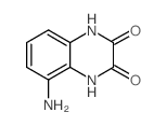 2,3-Quinoxalinedione,5-amino-1,4-dihydro-(9CI) Structure