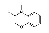 3,4-dimethyl-2,3-dihydro-1,4-benzoxazine结构式