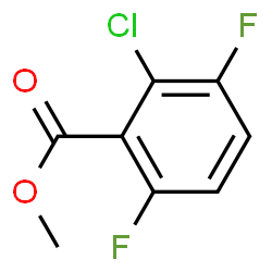 Methyl 2-chloro-3,6-difluorobenzoater structure