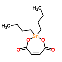 Di-n-butyltin maleate Structure