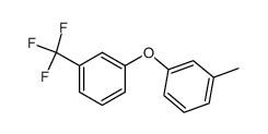 1-methyl-3-(3-(trifluoromethyl)phenoxy)benzene Structure