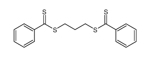 trimethylene-1,3-bis(dithiobenzoate)结构式