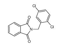 N-(2,5-dichlorobenzyl)phthalimide结构式