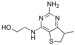 Ethanol, 2-[(2-amino-6,7-dihydro-7-methylthieno[3,2-d]pyrimidin-4-yl)amino]- (8CI) picture