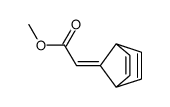 methyl 2-(bicyclo[2.2.1]hepta-2,5-dien-7-ylidene)acetate Structure