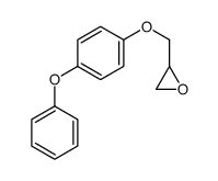 2-[(4-phenoxyphenoxy)methyl]oxirane结构式