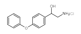 2-AMINO-1-(4-PHENOXYPHENYL)ETHANOL HYDROCHLORIDE structure