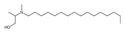 2-(hexadecylmethylamino)propanol结构式