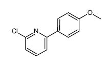 2-chloro-6-(4-methoxyphenyl)pyridine Structure