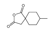 (1-carboxy-4-methyl-cyclohexyl)-acetic acid-anhydride Structure