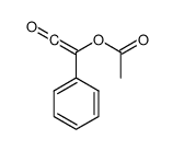 (2-oxo-1-phenylethenyl) acetate Structure