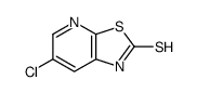 6-chloro-1H-[1,3]thiazolo[5,4-b]pyridine-2-thione结构式