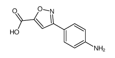 3-(4-AMINO-PHENYL)-ISOXAZOLE-5-CARBOXYLIC ACID picture