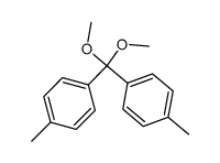 4,4'-Dimethylbenzophenone dimethyl acetal结构式