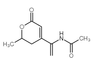 N-[1-(2-METHYL-6-OXO-3,6-DIHYDRO-2H-PYRAN-4-YL)VINYL]ACETAMIDE结构式
