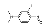 3-iodo-N,N-dimethyl-4-nitroso-aniline结构式