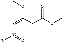 3-Butenoic acid, 3-methoxy-4-nitro-, methyl ester, (E)- (9CI)结构式