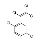 1,4-dichloro-2-(1,2,2-trichloroethenyl)benzene结构式