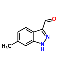 6-Methyl-1H-indazole-3-carbaldehyde Structure