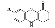 7-chloro-1,2,3,10-tetrahydrophenothiazin-4-one结构式