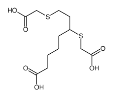 6,8-bis(carboxymethylsulfanyl)octanoic acid结构式