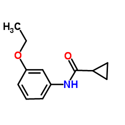 N-(3-Ethoxyphenyl)cyclopropanecarboxamide Structure