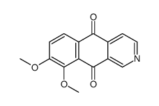 8,9-dimethoxybenzo[g]isoquinoline-5,10-dione Structure