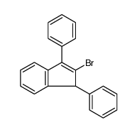 1H-Indene, 2-bromo-1,3-diphenyl Structure