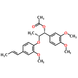 Acetylvirolin Structure