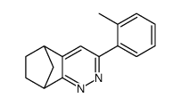 5,8-Methanocinnoline, 5,6,7,8-tetrahydro-3-(2-methylphenyl)结构式